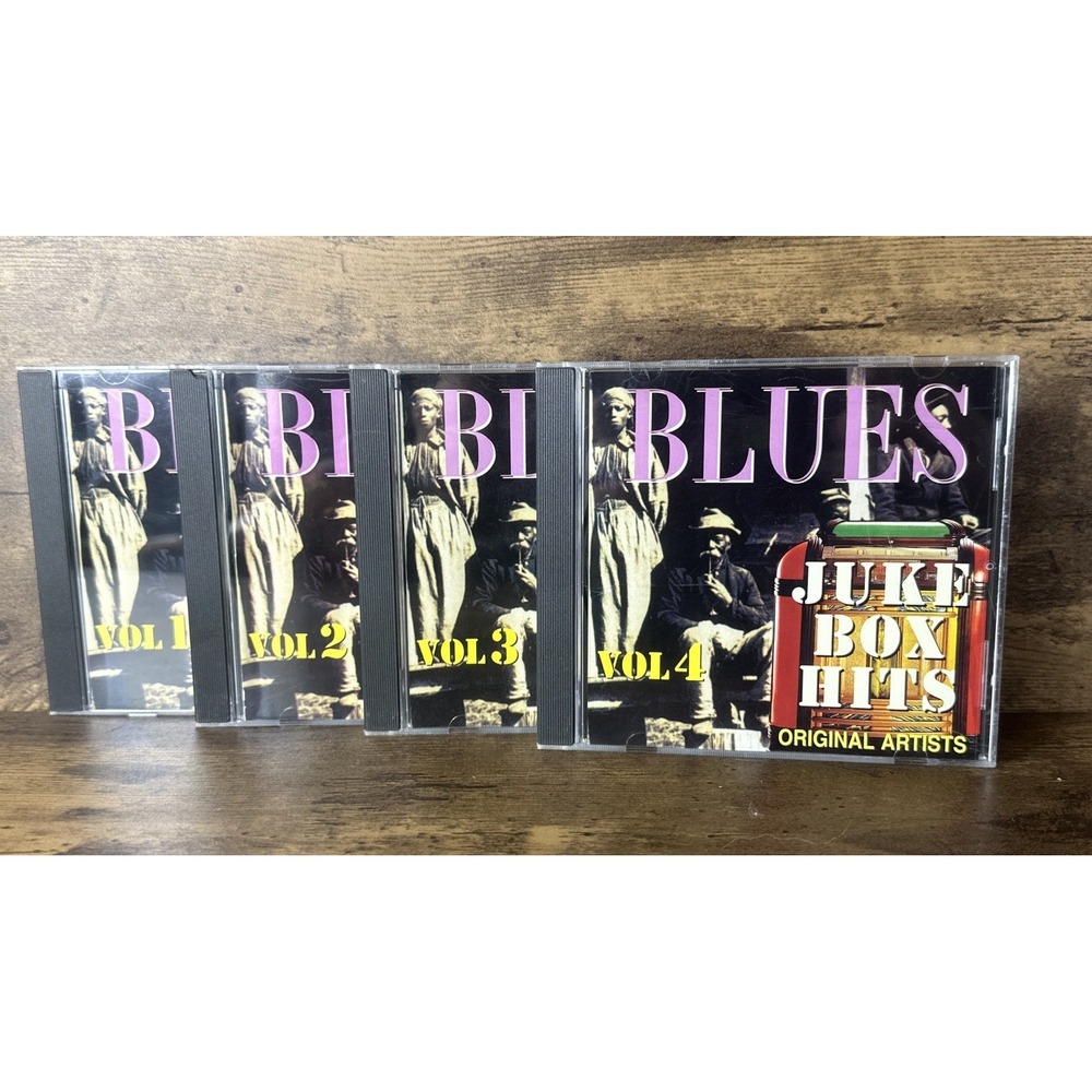 Blues Juke Box Hits 60 Songs Box Set 4 CDs Original Artists Tested And Working